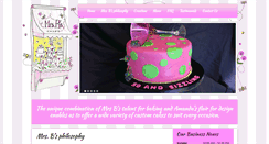 Desktop Screenshot of mrsbcakes.com