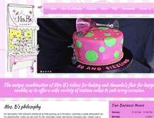 Tablet Screenshot of mrsbcakes.com